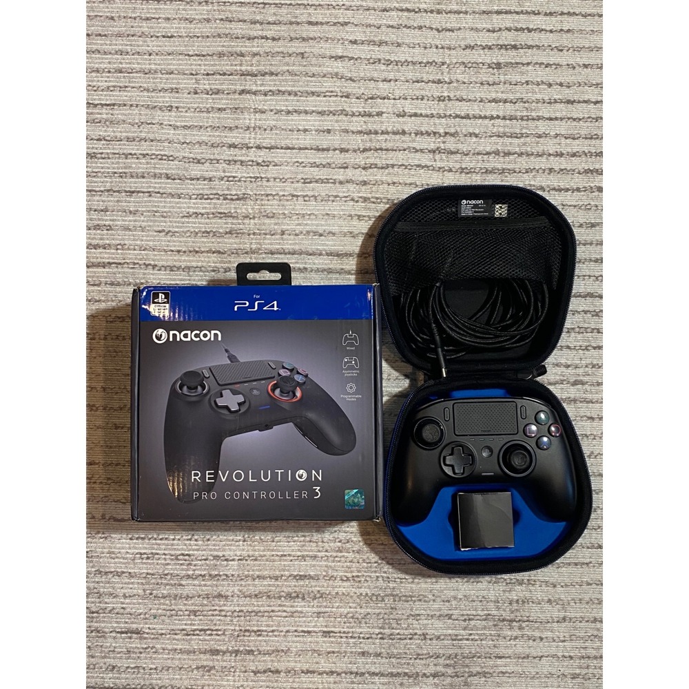 Nacon Revolution Pro Controller 3 PS4 PC Wired Gamepad Black SLEH-00642